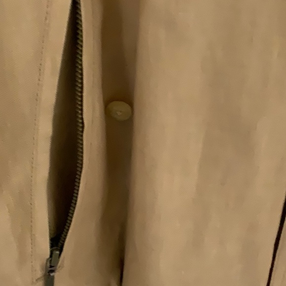 NWOT Tommy Hilfiger Men’s Linen Bomber Jacket. Caramel color. Size Large - Picture 4 of 16